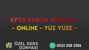 KPSS Kursu İzmir