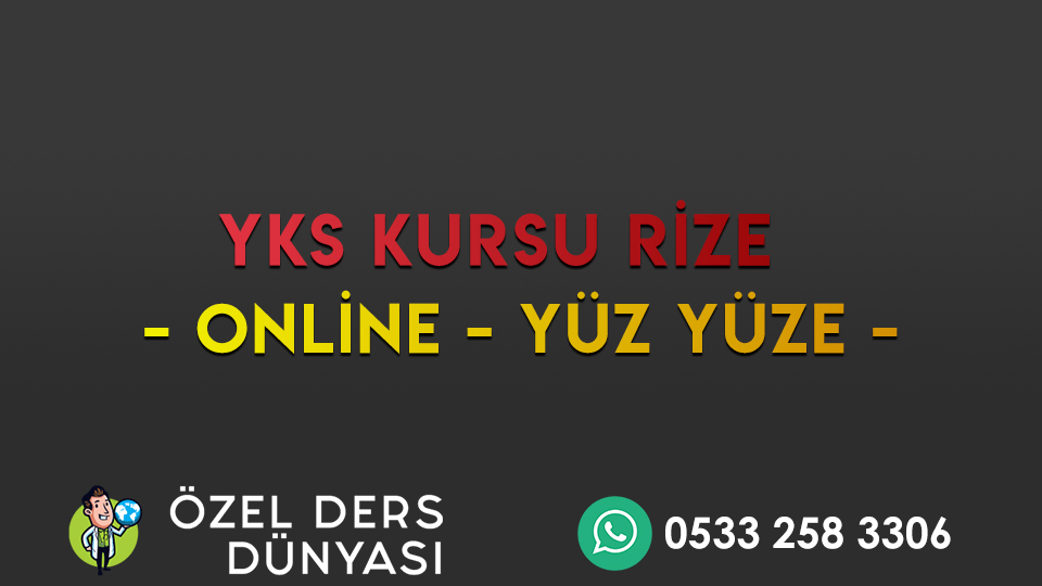 YKS KURSU RİZE