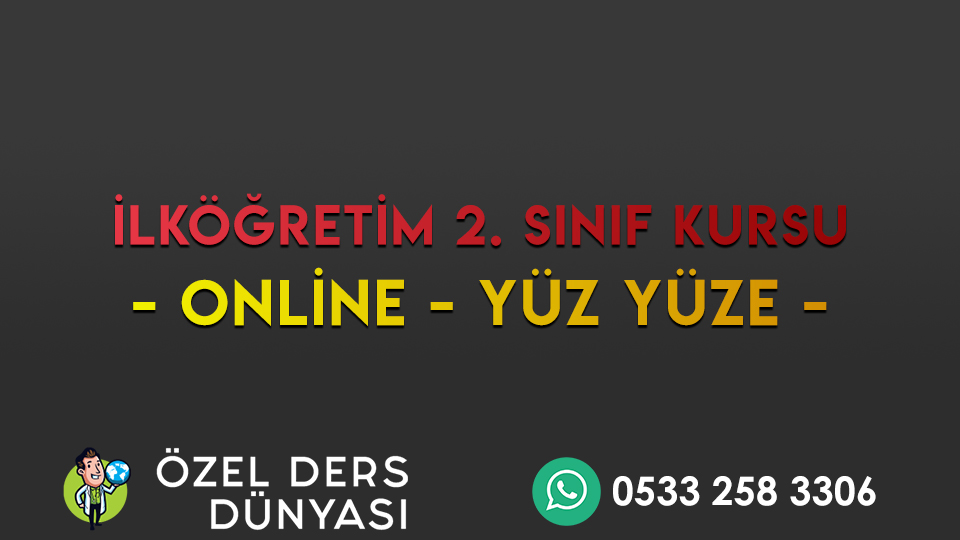 İzmir İlköğretim 2 Sınıf Kursu