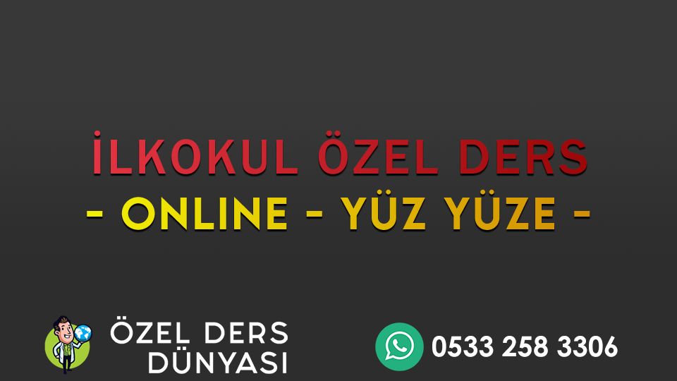 Adıyaman İlkokul Özel Ders